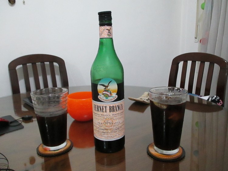 Fernet con coca.