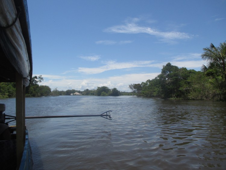 Camino a la Isla de los Boras, río Momón